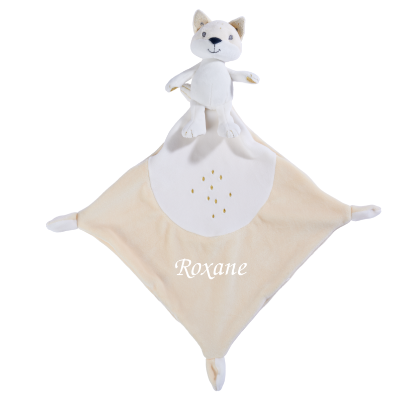  sparkle plush with comforter fox beige 45 cm 
